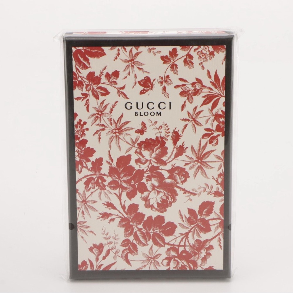 Gucci Bloom Red Floral Hardcover Notebook in Box